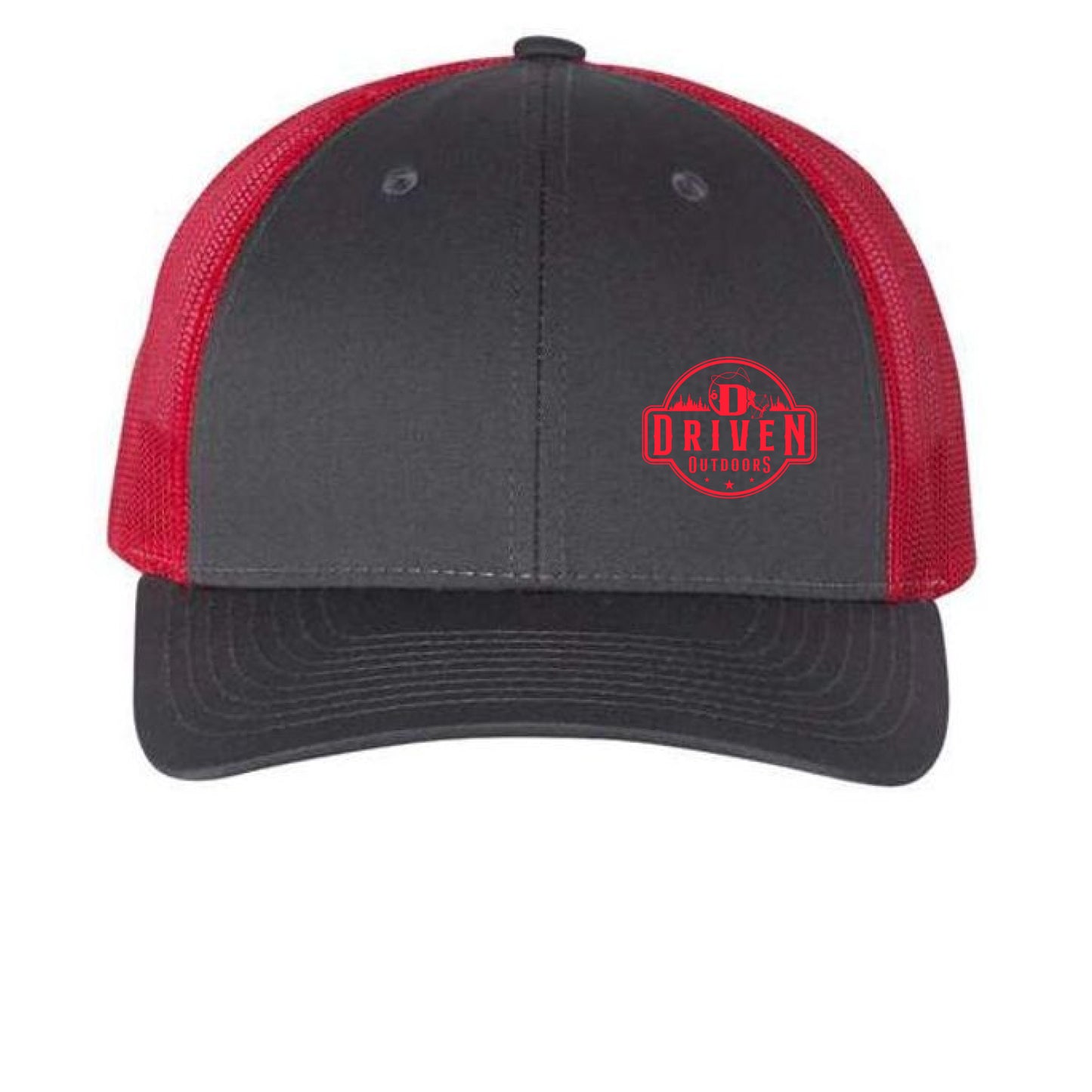 Charcoal/ Red - FRONT