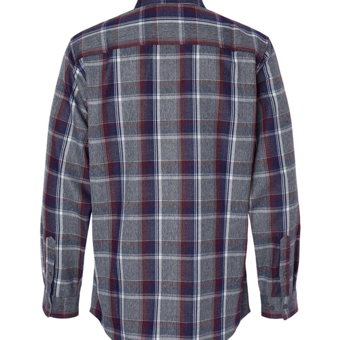 Heather Grey/ Navy - BACK