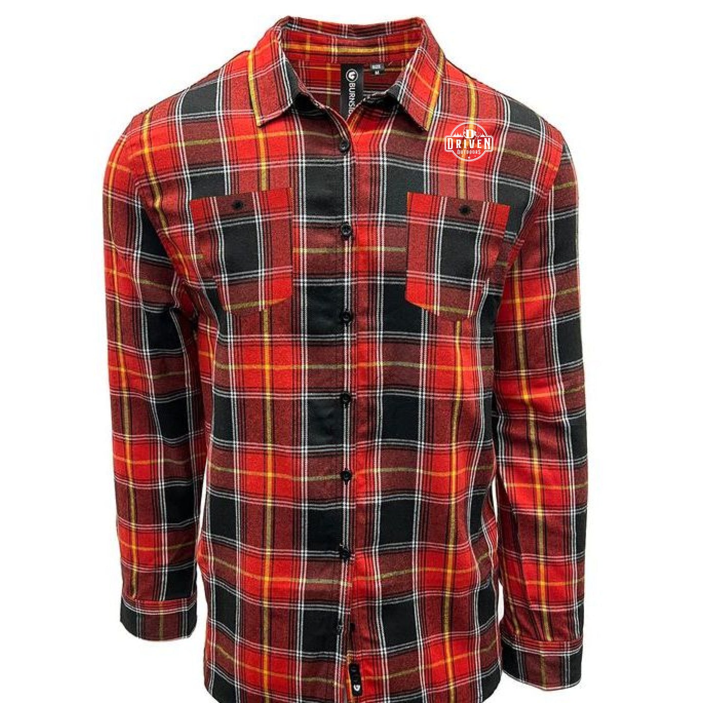 FIRE RED/ BLACK - FRONT