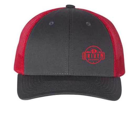 Charcoal/ Red - FRONT