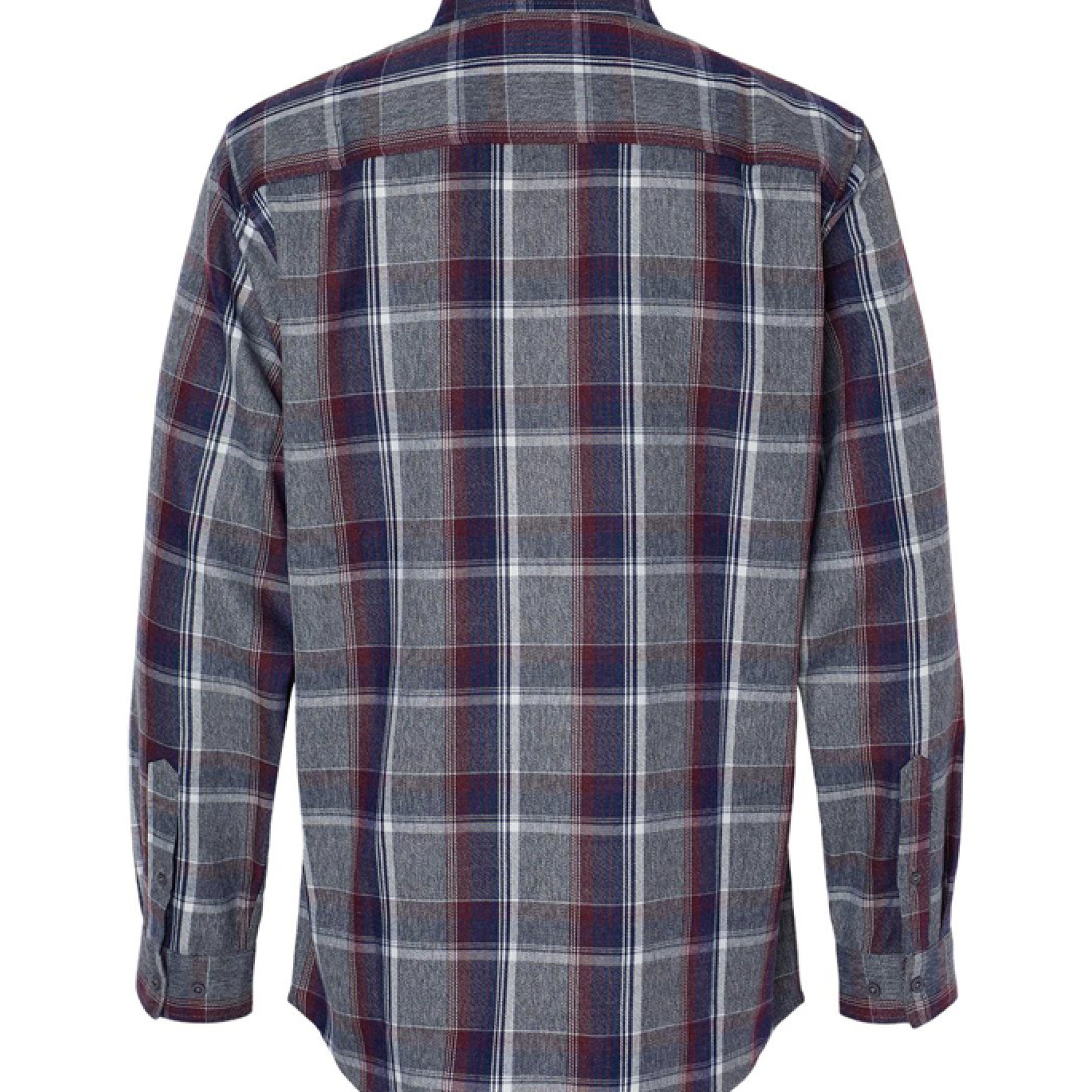 Heather Grey/ Navy - BACK